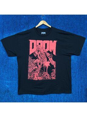 Doom “First Person Shooter” Graphic T-Shirt Size 2X